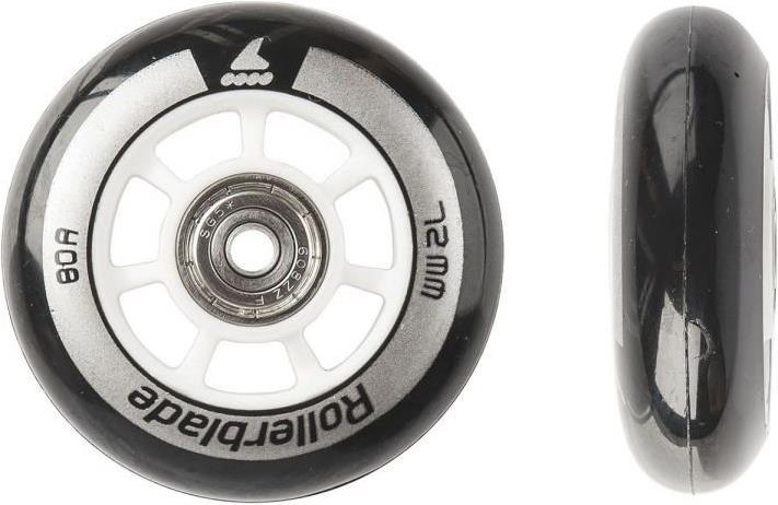 Immagine prodotto Rollerblade Ruote di ricambio in linea (72 mm, 80A)