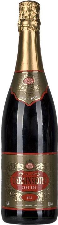 Produktbild Ukrainskoye Krimsekt Krimsekt rot mild (1 x 75 cl)
