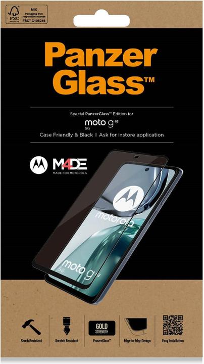 Image du produit PanzerGlass Edge-to-Edge (1 pièce(s), Motorola Edge 30)