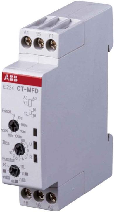 Actual product image ABB E234CT-EBD Timing relay flashing pulse starting
