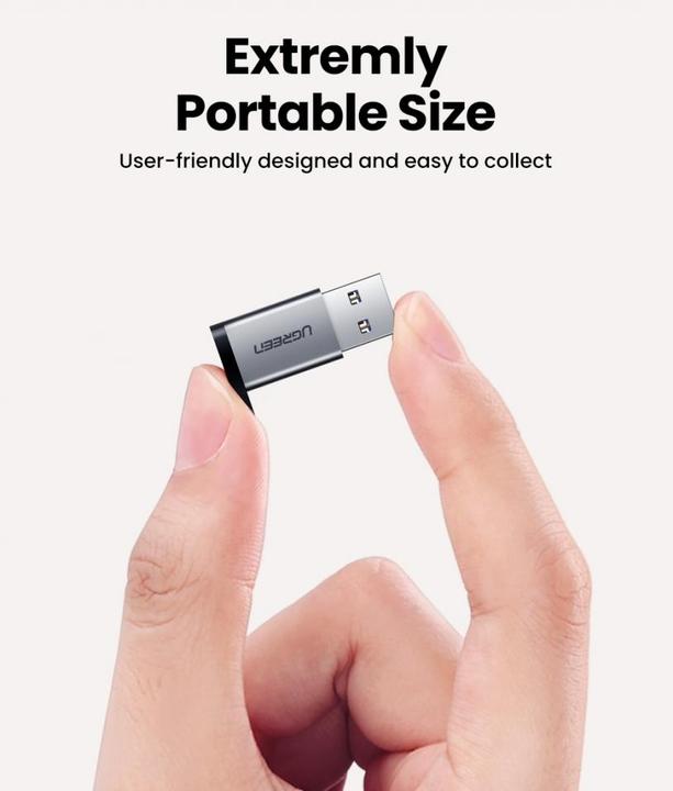 Actual product image Ugreen Jack Adapter (USB 3.0, 5 W)