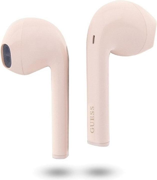 Immagine prodotto Guess słuchawki Bluetooth GUTWST26PSP TWS + stacja dokująca różowy/rosa Classic EST Logo (Nessuna soppressione del rumore, Senza fili)
