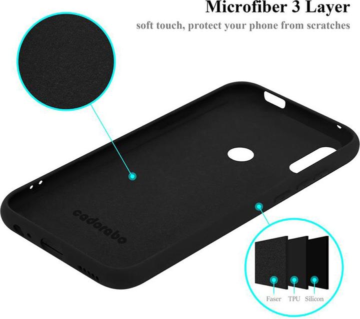 Actual product image Cadorabo TPU Liquid Silicone Case Cover (Huawei Y9 Prime (2019), Huawei Enjoy 10 Plus, Huawei P Smart Z)