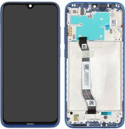 Actual product image Faro + Touch+ Frame for Xiaomi Redmi Note 8 - neptune blue 5600030C3J00 (Display)