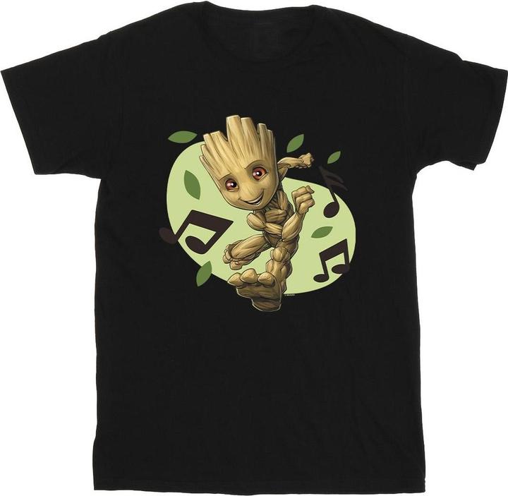 Image du produit - T-shirt GUARDIANS OF THE GALAXY GROOT MUSICAL NOTES - Homme (L)