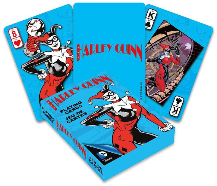 Produktbild Aquarius DC Comics jeu de cartes à jouer Harley Quinn (Deutsch)