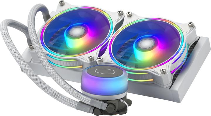 Actual product image Cooler Master MasterLiquid ML240 ILLUSION White Edition