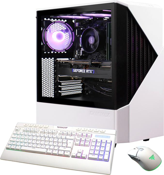 Actual product image Hyrican GAMEMAX Horizon 7445 Ryzen 5 7500F 32GB DDR5 1TB SSD RTX 4070 (AMD Ryzen 5 7500F, 32 GB, 1000 GB, GeForce RTX 4070)