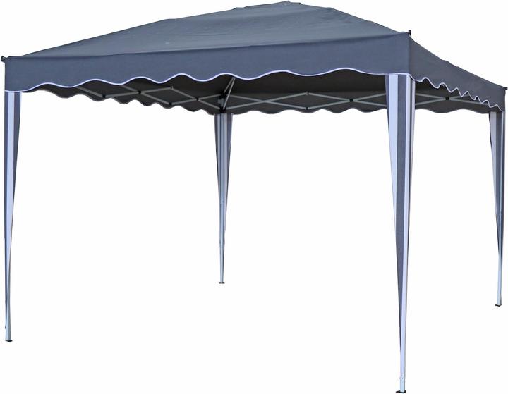 Garden Pleasure Tuinpaviljoen Ganges grijs (295 cm, 295 cm)