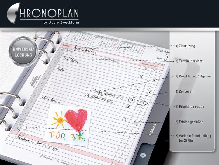 Produktbild Chronoplan Jahresplan Midi 2025