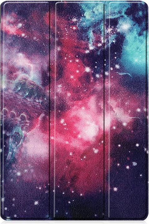 Cover-Discount Galaxy Tab S7+ (12.4) - Tri-fold Smart Case Universe (Galaxy Tab S7 FE)