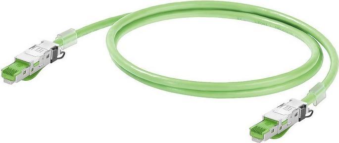 Immagine prodotto Weidmüller RJ45 IP20 Profinet patch cable 2m (SF/UTP, CAT5e, 2 m)