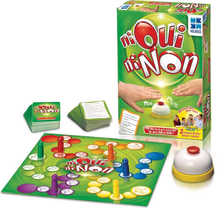 Image du produit Megableu Ni Oui Ni Non Jeu de société Voyage/aventure (Français)