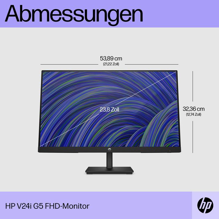 Produktbild HP V24i G5 (1920 x 1080 Pixel, 23.80")