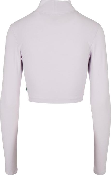 Actual product image Urban Classics Ladies Organic Cropped Turtelneck Longsleeve - 16513 (S)