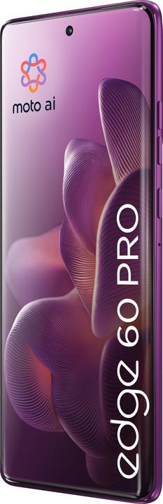 Image du produit Motorola Edge 60 Pro (512 Go, Pantone Sparkling Grape, 6.67", Double SIM, 50 Mpx, 5G)