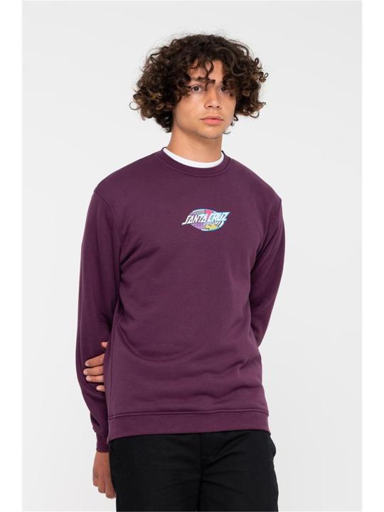 Actual product image Santa Cruz Strange Oval Strip Crew (XL)