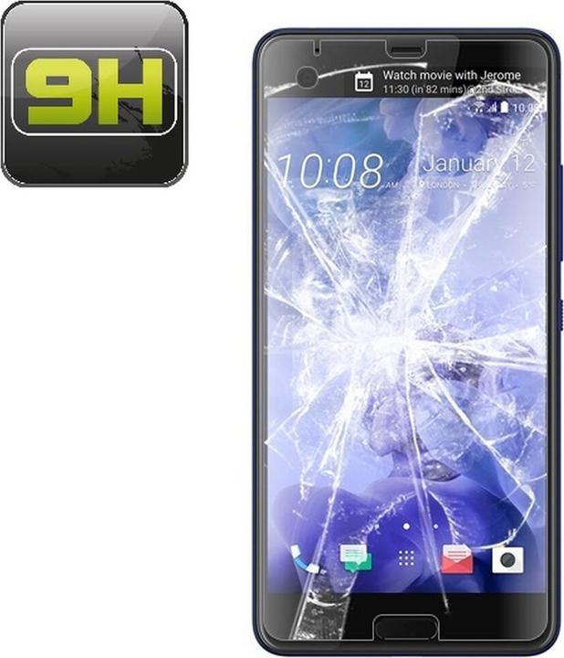 Produktbild Protectorking 1x echtes Tempered 9H Panzerhartglas 3D KLAR (1 Stück, HTC U Ultra)