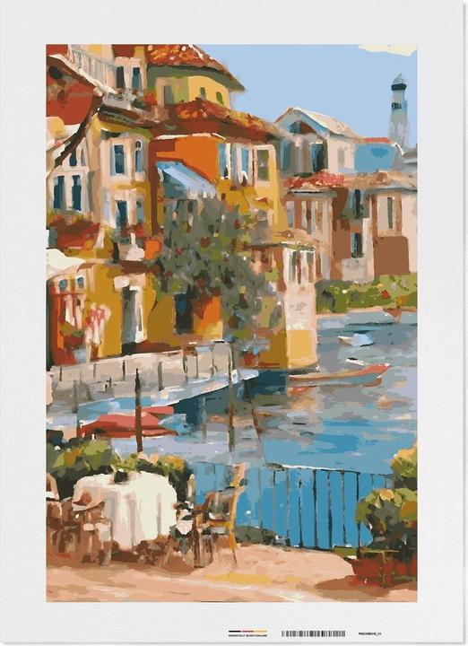 Actual product image ZenPainting Café am Gardasee - Malen nach Zahlen