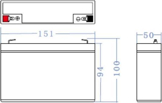 Actual product image GreenCell AGM01 (6 V, 12 Ah)