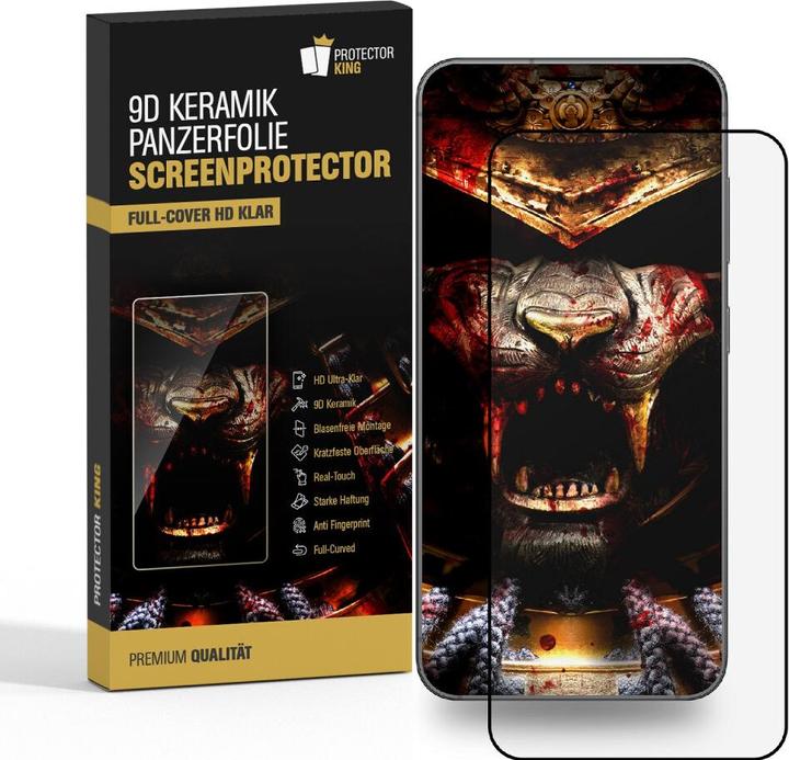 Produktbild Protectorking 3x Ceramic-Glass Full Cover HD Klar (3 Stück, Samsung Galaxy A54 5G)