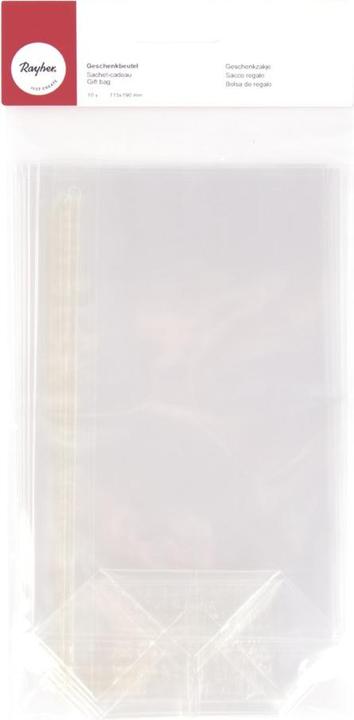 Produktbild Rayher Geschenkbeutel transparent 10 Stk. (Geschenkpapier, 10 x)