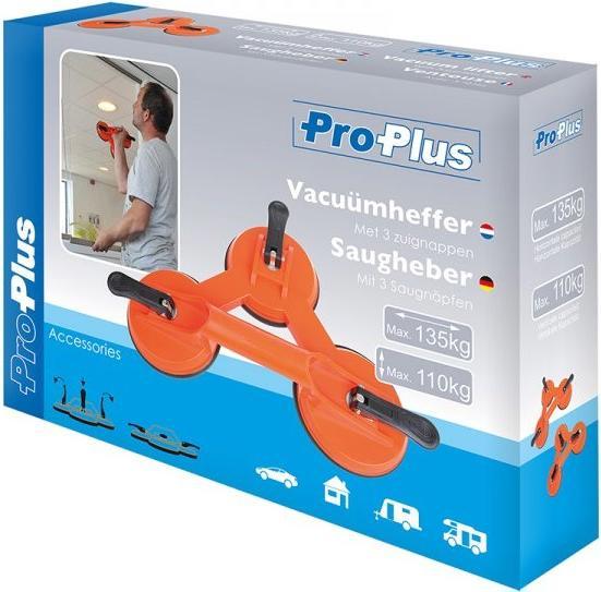 Image du produit ProPlus Ventouse plastique avec 3 ventouses (135 kg)