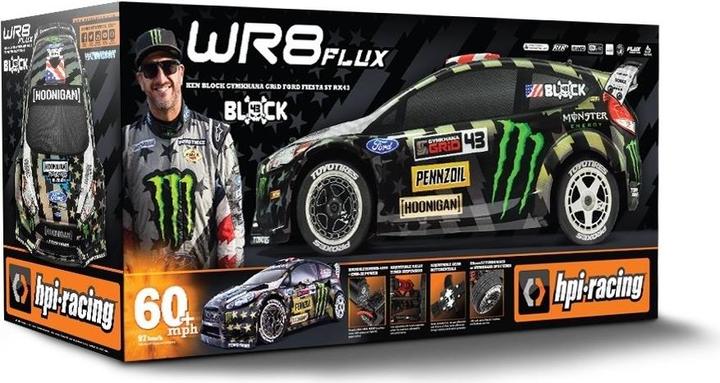 Image du produit HPI WR8 FLUX Ken Block Gymkhana Fiesta ST (Presque prêt à être conduite)