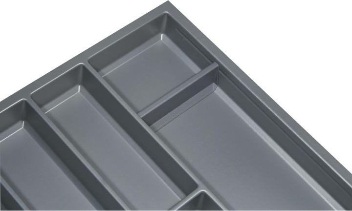 Agoform Sky cutlery tray divider, black plastic, set of 3