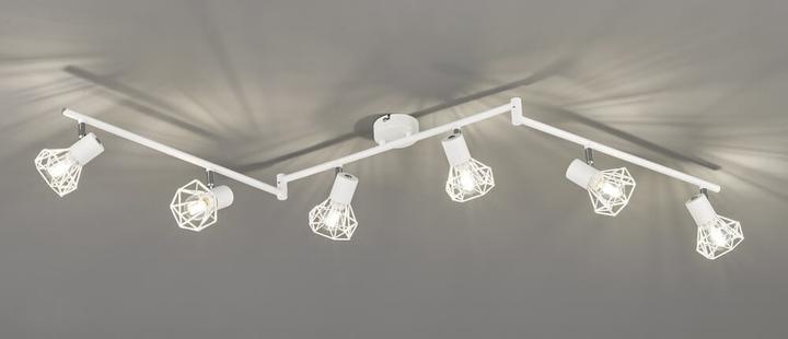 Produktbild Fischer & Honsel Honsel Ran Deckenbogen, Deckenspot 6-fach E14 weiss 20394 (E14)