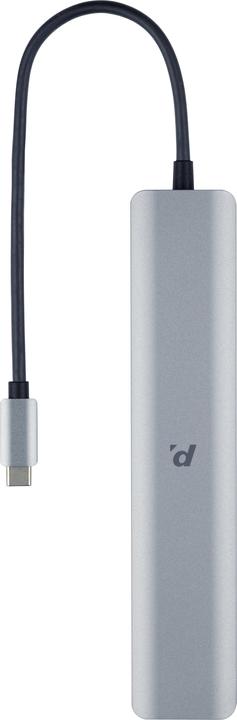 Digitec USB-C-8-Port Hub (USB-C, 8 Ports)