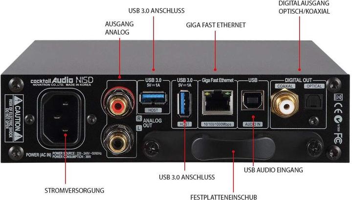 Cocktail Audio N15D (1 GB)