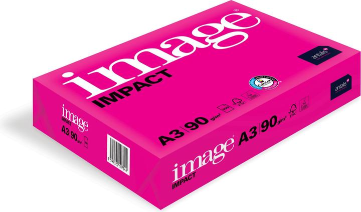 Image du produit Image Papier à copier Impact A3, extra-blanc, 90 g/m²,500 feuilles (90 g/m², 500 x, A3)