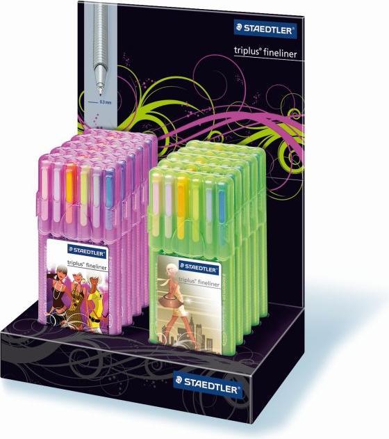 Image du produit Staedtler Présentoir Triplus Fineliner Girlie
