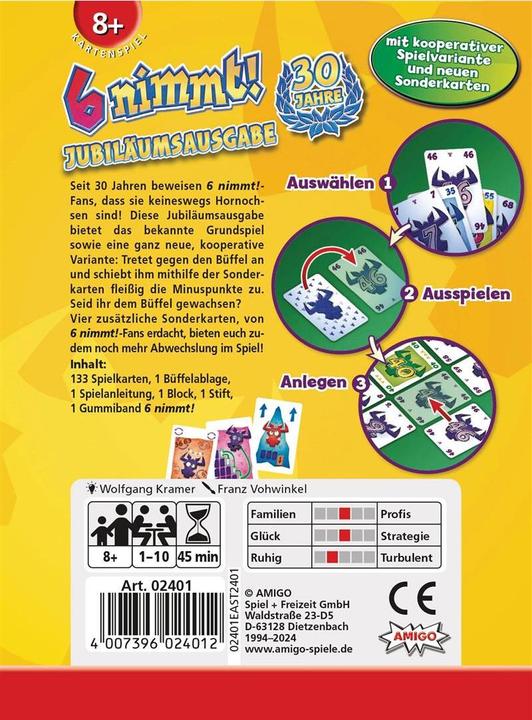 Produktbild Amigo 6 nimmt! (Deutsch)