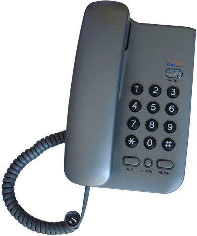 Datel LJ-68 Silver landline telephone