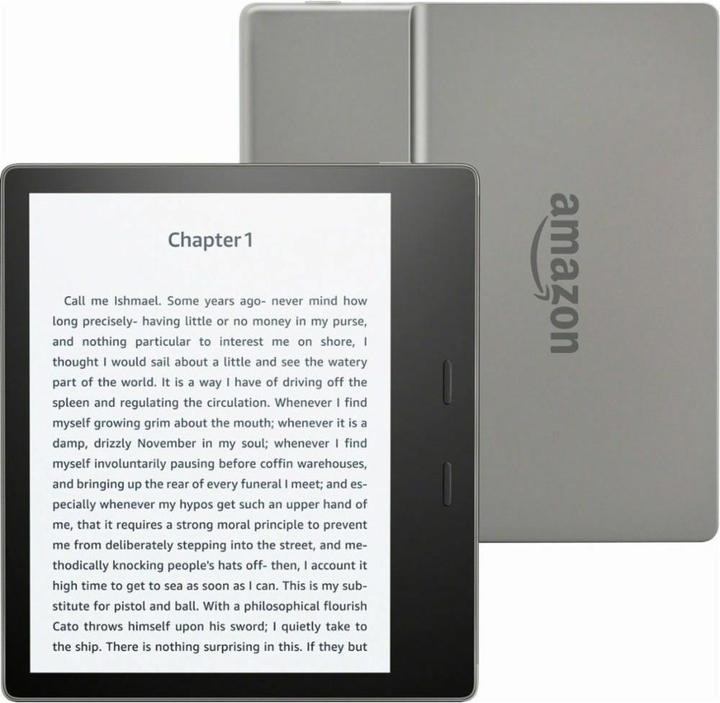 Actual product image Amazon Kindle Oasis Special Offer (2017) (7", 8 GB, Graphite, Aluminium)