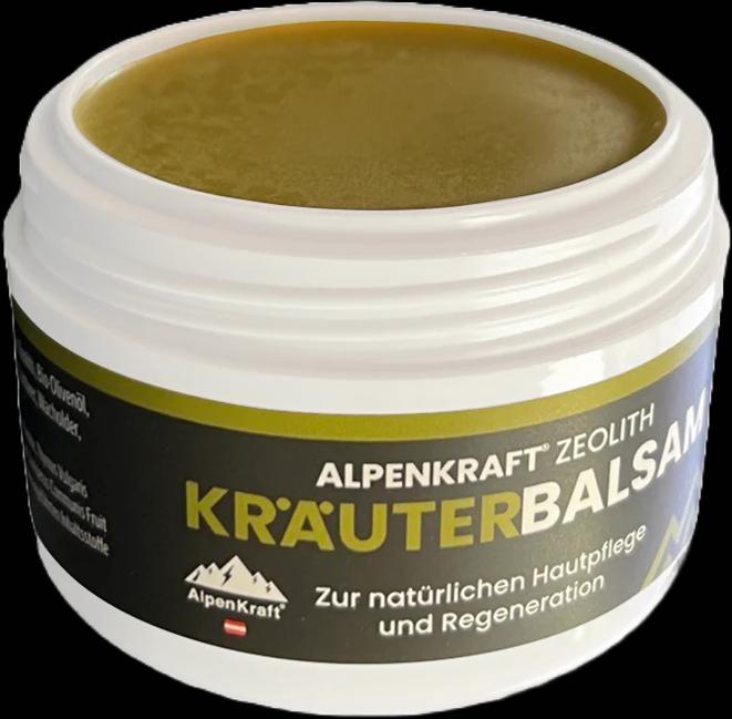 Image du produit AlpenKraft Zéolithe baume aux herbes (Lotion pour le corps, 100 ml)