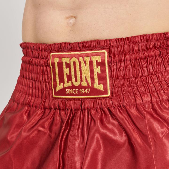 Actual product image Leone Basic Kickboxhose AB970 Rot (M)
