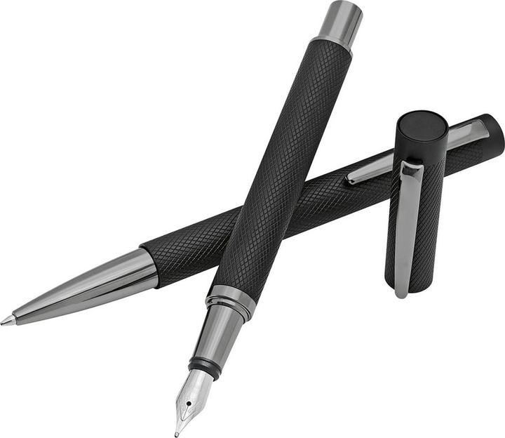Produktbild Wedo Schreibset Signero (Dunkelgrau, Schwarz, 2 x)