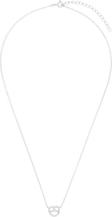 Produktbild Amor Halsschmuck für Damen, 925 Sterling Silber, Zirkonia synth. | Brezel (Silber 925)