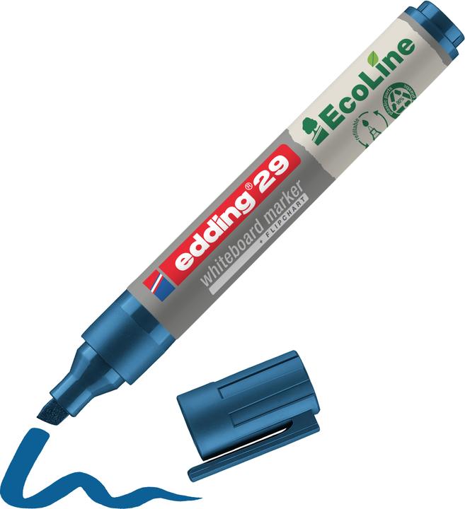 Actual product image Edding Whiteboard Marker 29 (Blue, 5 mm, 1 x)