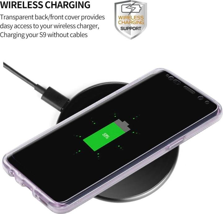 Produktbild Screenguard 360° Screen & Body Protector Samsung Galaxy S9 Hülle mit Folie (Samsung Galaxy S9+)