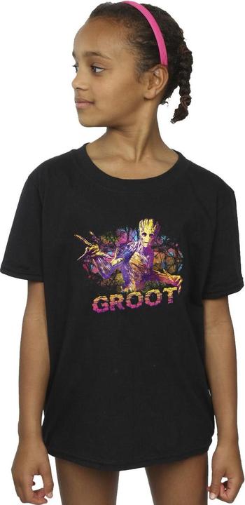 Produktbild Guardians Of The Galaxy Abstract Groot TShirt Mädchen (128)