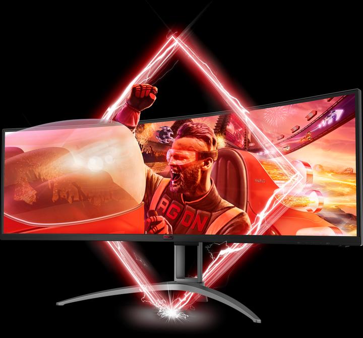 Actual product image AOC AG493QCX (3840 x 1080 pixels, 48.80")