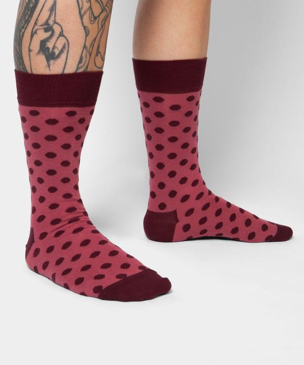 Image du produit DillySocks Wine in Wine Dots (Une unité par pack, 41 - 46)