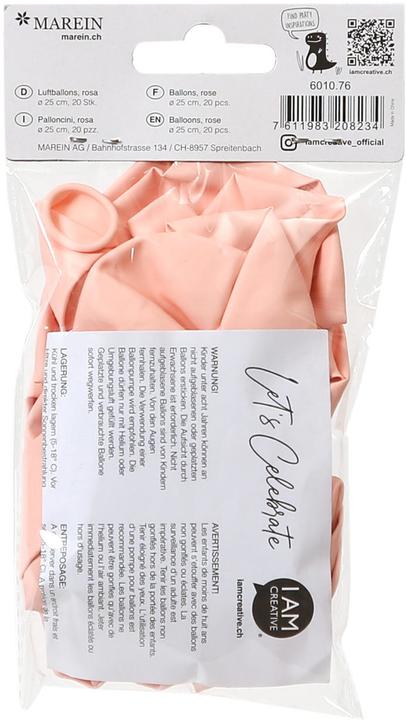 Immagine prodotto I Am Creative Palloncini (20 x)
