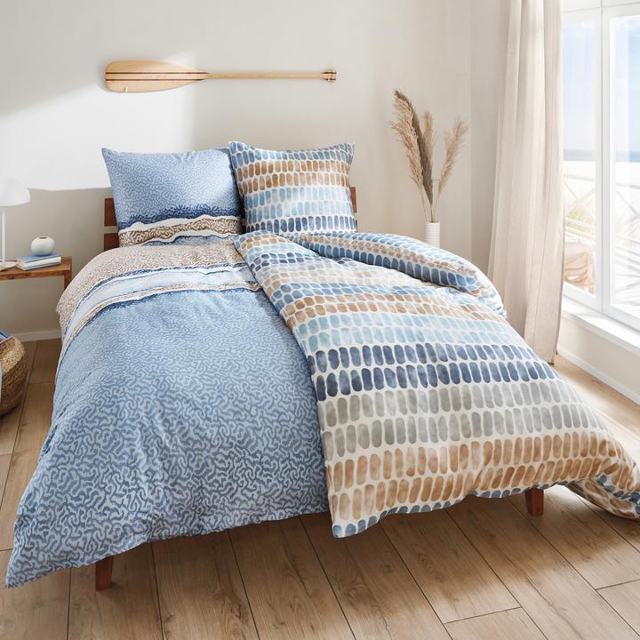 Immagine prodotto Kleine Wolke Biancheria da letto "solida (Set di biancheria da letto, 135x200 cm, 80x80 cm)