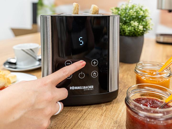 Produktbild Rommelsbacher TO850 Toaster 2-Scheiben (EU-Stecker)