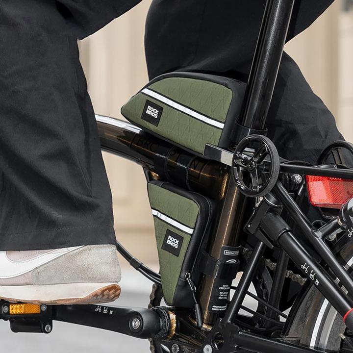 Immagine prodotto Rockbros Triangle Bike Frame Bag 0.3l - Black (Borsa telaio)